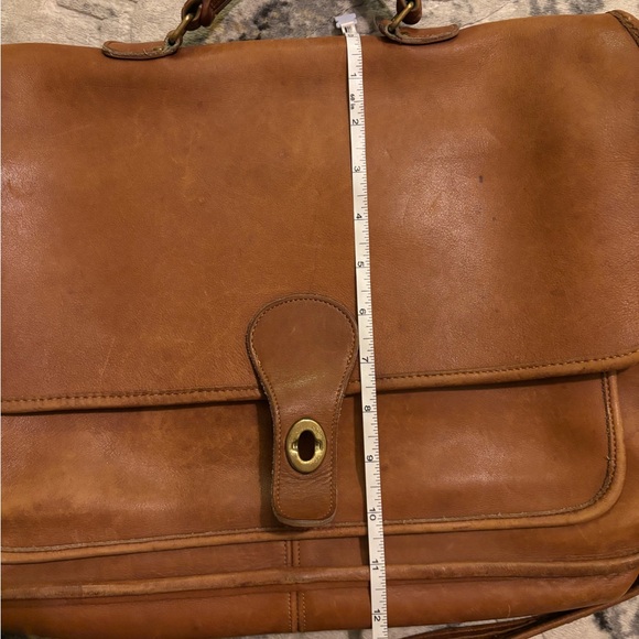 Classic Coach Vintage Brown Leather briefcase - Picture 15 of 15